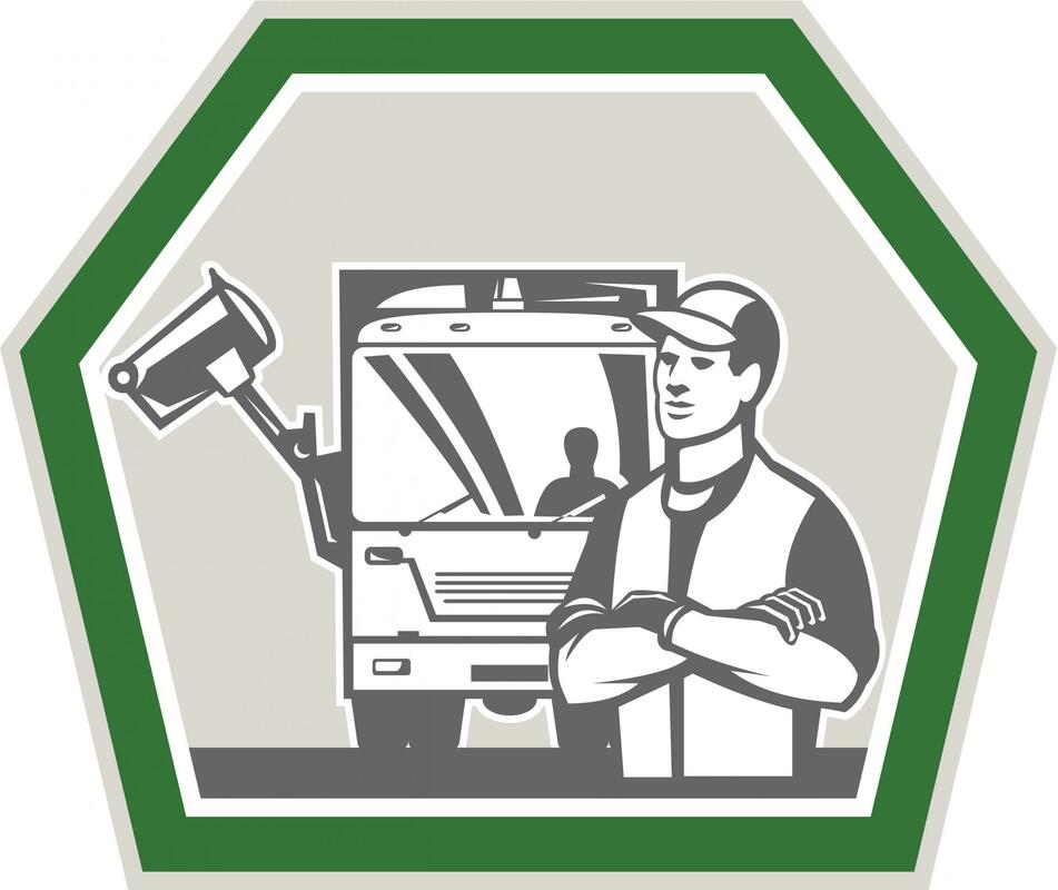 company symbol showing men at work